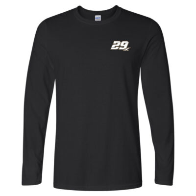 Beige Bullet - Unisex Softstyle® Long Sleeve T-Shirt Thumbnail